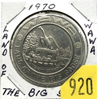 1970 Big Goose token