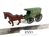 Cast-iron carriage