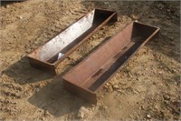 (2) Livestock Feed Troughs, Approx 3Ft