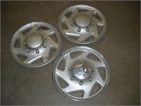 (3) Ford 16" Hubcaps