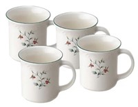 Pfaltzgraff Winterberry Set/4 Coffee Mugs