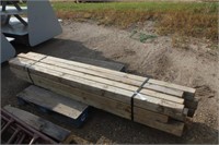 (14) 4x4x8 Treated Lumber