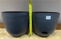 Medium Planter Pots, 2pk, New