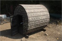 Steel Hay Bale Blind