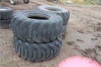 (4) Goodyear 20.5X25 Loader Tires
