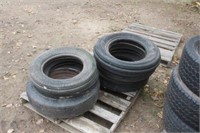 (7) Assorted Tractor & Trailer Tires