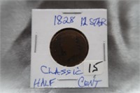 SCARCE 1828 CLASSIC HALF CENT G