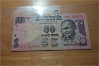 INDIA GHANDHI 50R