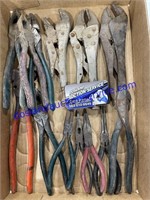 Lot of Pliers and Vise Grips