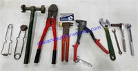 Lot of Miscellaneous Tools- Drum Wrench, Bolt