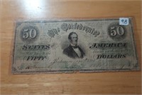 1864 CONFEDERATE RICHMOND $50