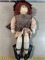 Vintage cloth doll. Approximately 26 inches tall