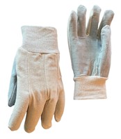 (72) Pairs Of Leather Palm Work Gloves
