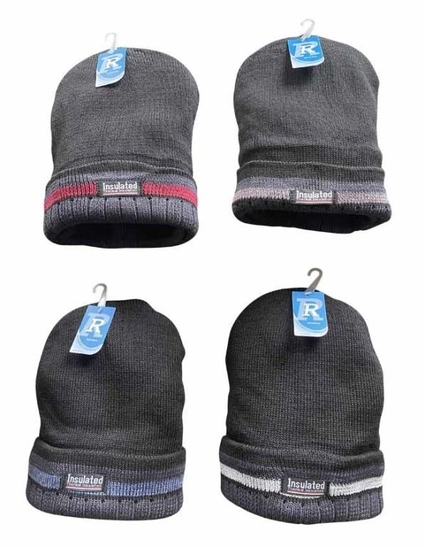 (12)  Insulated Knitted Winter Hats