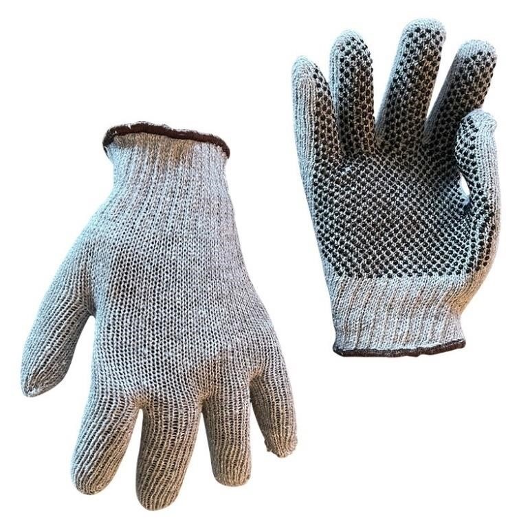 (72)  Pairs Poly Cotton Gloves