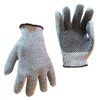 (72)  Pairs Poly Cotton Gloves
