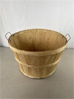 Apple basket. Approximately 17 inches wide.