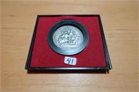 BICENT DEPT OF TREASURY PEWTER MEDAL