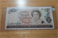 NEW ZEALAND QUEEN ELIZABETH $1