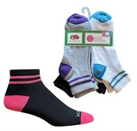 (90) Pairs Of Fruit Of The Loom Girls Socks