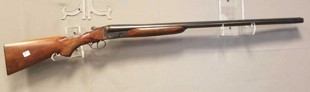 Equirre Spanish 10 gauge double barrel shotgun