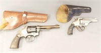 2 guns - Beistequi 38 long revolver with holster &