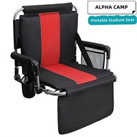 ALPHA CAMP Portable Folding Stadium Seat