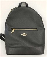 Coach black backpack 12" x 14"