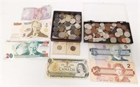 Group of foreign coins including WWII German,