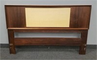 Mid century rosewood headboard only 60"W 38"H