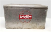 Vintage Dr. Pepper cooler (as seen) 21"x 13"