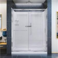 DreamLine Infiniti-Z Glas Shower Door/Base