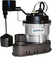 Burcam 1/2HP Submersible Sump Pump