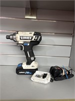 Hart 20v impact driver with battery charger