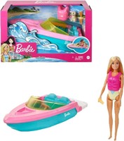Barbie Doll and Boat Playset