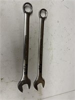 Two Craftsman 1-1/4”  wrenches