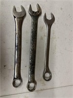 Three wrenches 11/4”, 1-1/4”, 1-1/8”