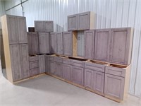 36" Winchester Grey Kitchen Cabinets