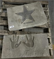 Conway Twitty Concrete Star.