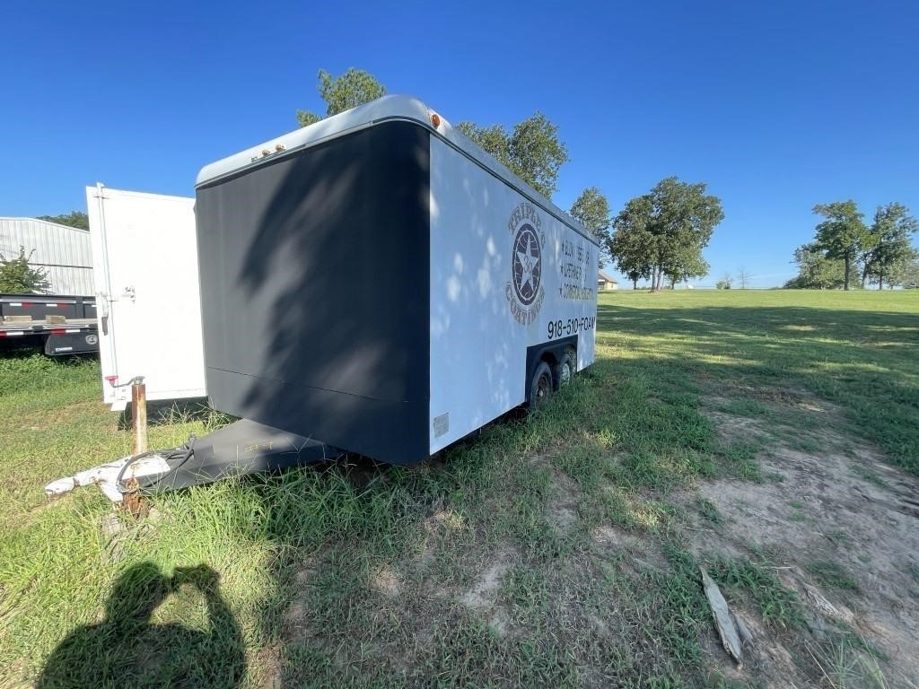 Bumper Pull Enclosed Trailer 2-Axle