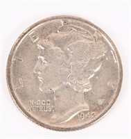 1942/1 MERCURY DIME ERROR VARIETY