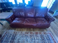 Red Leather Couch by USA Premium Leather Furn