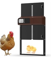 ($44) Automatic Chicken Coop Door, 2023 Upgraded