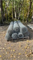 7 Rolls of 10' Chain Link Fence