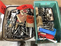 Assorted Drill Bits, Taps and More