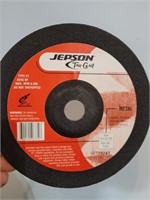 10 - jepson metal grinding discs 7"x1/4"x7/8"