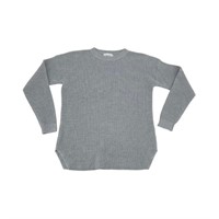 Kersh Women’s Light Grey Knit Sweater - XXL