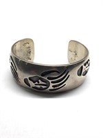 Native artisan made cuff bracelet