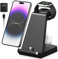 APPLE 3 IN 1 FAST CHARGING STATION DOCK