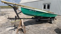 '77 Shirreff Sailboat & Trailer